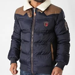 Acheter ✨ Doudoune Abramovitch Bleu Marine de Geographical Norway 🧨