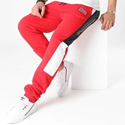 Promo 😍 Pantalon Jogging Magostino Rouge de Geographical Norway 👍 -Geographical Norway Soldes Boutique geographical norway 259873 MAGOSTINO RED 20210409T144012 03