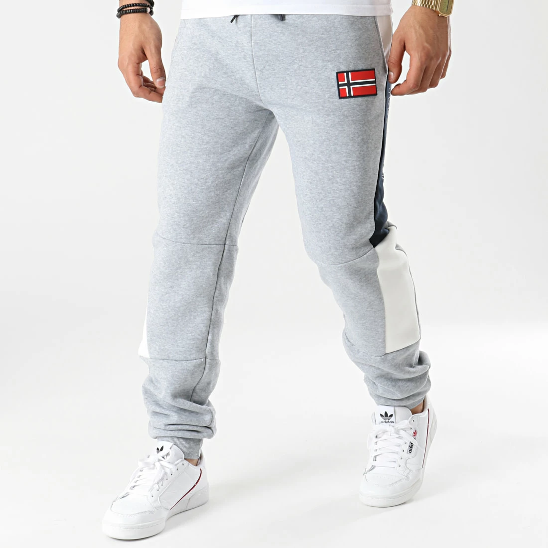De gros ⌛ Pantalon Jogging Magostino Gris Chiné de Geographical Norway 🌟 1 De gros ⌛ Pantalon Jogging Magostino Gris Chiné de Geographical Norway 🌟