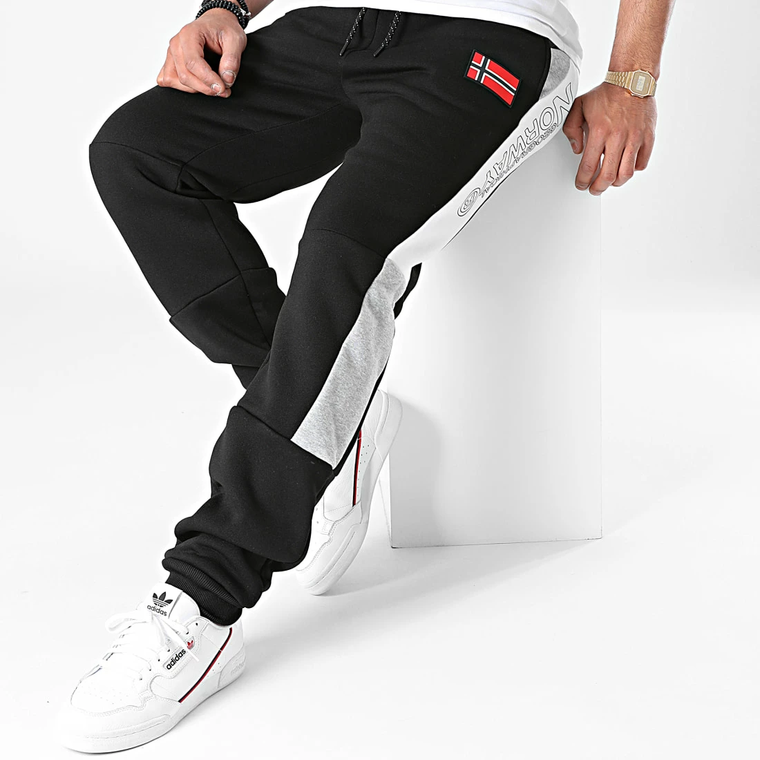 Meilleure affaire 🎉 Pantalon Jogging Magostino Noir de Geographical Norway 🤩 3 Meilleure affaire 🎉 Pantalon Jogging Magostino Noir de Geographical Norway 🤩 – Image 3