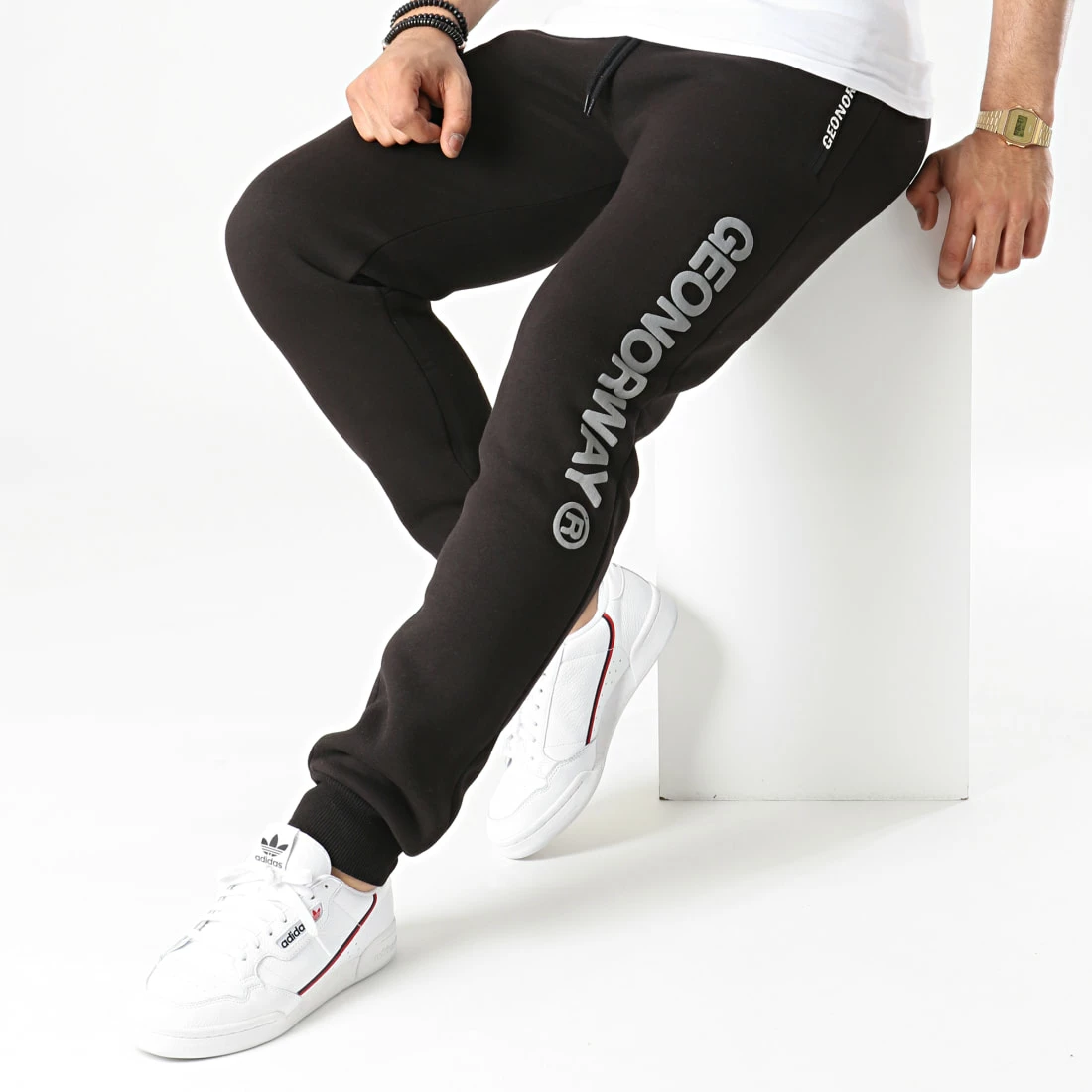 Meilleure affaire 🎁 Pantalon Jogging Moogli Noir de Geographical Norway 🥰 3 Meilleure affaire 🎁 Pantalon Jogging Moogli Noir de Geographical Norway 🥰 – Image 3