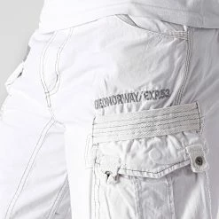 Les meilleures critiques de 🧨 Short Cargo Panoramique Blanc de Geographical Norway 😍 -Geographical Norway Soldes Boutique geographical norway 263473 PANORAMIQUE WHITE 20210428T155105 03