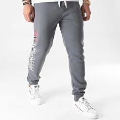 De gros 😉 Pantalon Jogging Machal Gris Anthracite de Geographical Norway 👏