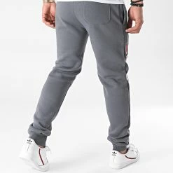 De gros 😉 Pantalon Jogging Machal Gris Anthracite de Geographical Norway 👏 -Geographical Norway Soldes Boutique geographical norway 263553 MACHAL D GREY 20210426T151340 04