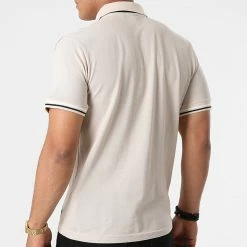 Meilleure affaire 😉 Polo Manches Courtes Kidney Beige de Geographical Norway 👏 -Geographical Norway Soldes Boutique geographical norway 273562 KIDNEY BEIGE 20210712T150649 04