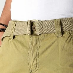 Nouveau ❤️ Short Cargo Passpartout Vert Kaki de Geographical Norway 😍 -Geographical Norway Soldes Boutique geographical norway 273638 PASSPARTOUT MASTIC 20210709T153952 03