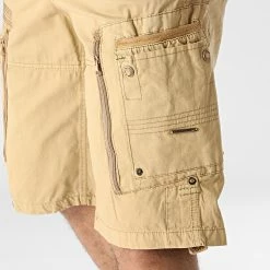 Coupon 👏 Short Cargo Passpartout Beige de Geographical Norway 👍 -Geographical Norway Soldes Boutique geographical norway 273646 PASSPARTOUT BEIGE 20210709T154019 03