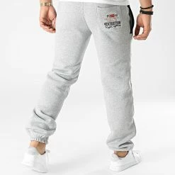 Nouveau 🌟 Pantalon Jogging Myer Gris Chiné de Geographical Norway 🧨 -Geographical Norway Soldes Boutique geographical norway 293966 MYER B GREY 20211207T160913 04