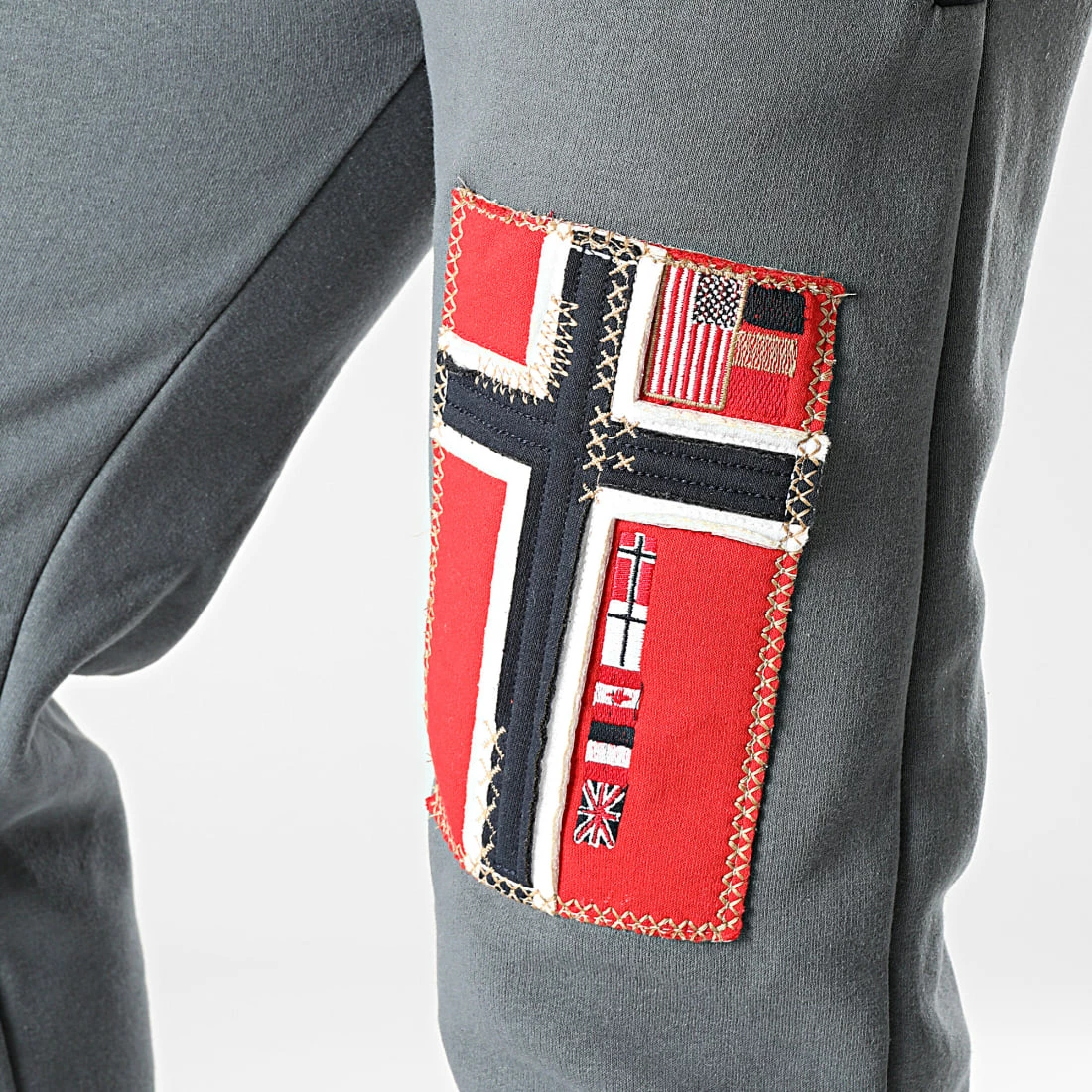 Meilleure vente 😍 Pantalon Jogging Myer Gris de Geographical Norway 🎁 2 Meilleure vente 😍 Pantalon Jogging Myer Gris de Geographical Norway 🎁 – Image 2