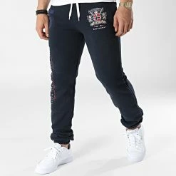 Grosses soldes 👍 Pantalon Jogging Mubber Bleu Marine de Geographical Norway ❤️