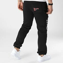 De gros 💯 Pantalon Jogging Mubber Noir de Geographical Norway 😀 -Geographical Norway Soldes Boutique geographical norway 310237 MUBBER BLACK 20220325T155117 04