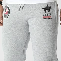 Meilleure vente 🥰 Pantalon Jogging Minaluxe Gris Chiné de Geographical Norway 🔔 -Geographical Norway Soldes Boutique geographical norway 310311 MINALUXE BLENDED GREY 20220325T154716 03