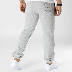 Le moins cher 🔔 Pantalon Jogging Moliere Gris Chiné de Geographical Norway 😍 -Geographical Norway Soldes Boutique geographical norway 310321 MOLIERE BLENDED GREY 20220325T154742 04