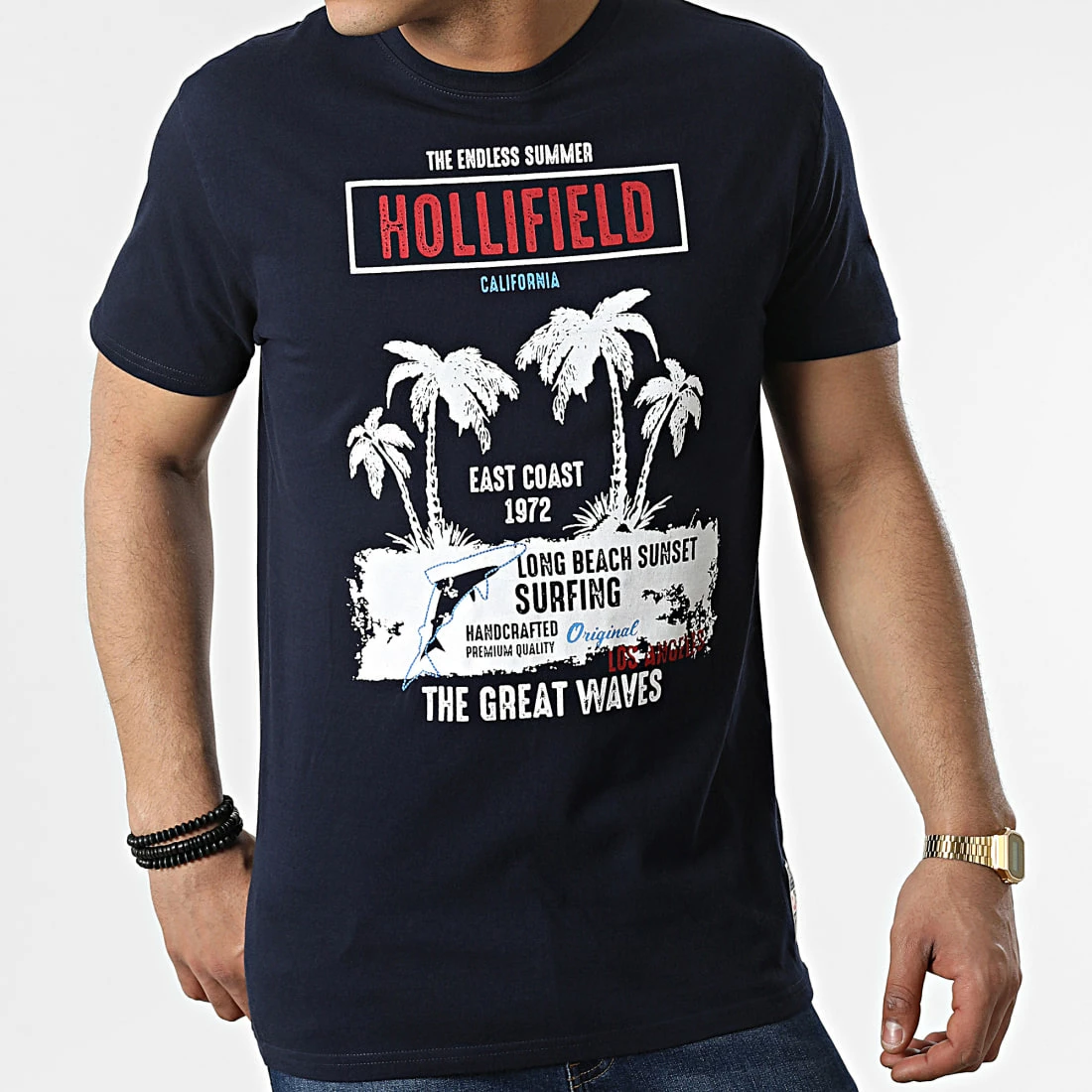 Promo ❤️ Tee 👕 Shirt Ipalomar Bleu Marine de Geographical Norway 🥰 3 Promo ❤️ Tee 👕 Shirt Ipalomar Bleu Marine de Geographical Norway 🥰 – Image 3