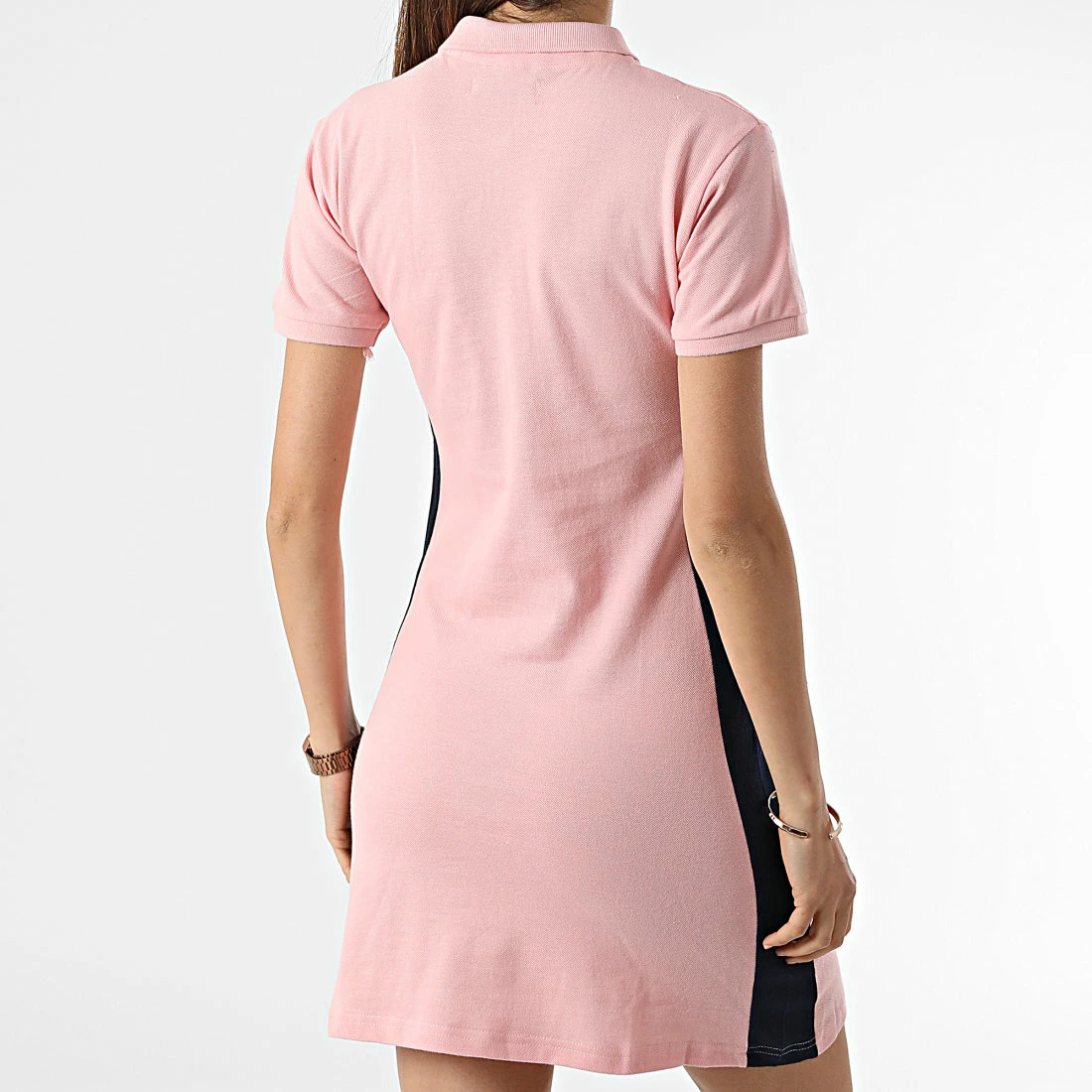 Le moins cher ⌛ Robe Polo Manches Courtes Femme Kolivia Rose de Geographical Norway 🥰 4 Le moins cher ⌛ Robe Polo Manches Courtes Femme Kolivia Rose de Geographical Norway 🥰 – Image 4