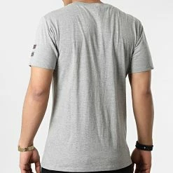 Offres 🎁 Tee 👕 Shirt Iledaix Gris Chiné de Geographical Norway 🎁 -Geographical Norway Soldes Boutique geographical norway 310600 ILEDAIX B GREY 20220331T155028 04