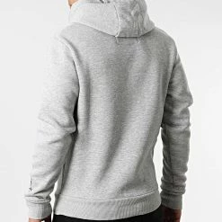 Nouveau 😍 Sweat Zippé Capuche Finnesota Gris Chiné de Geographical Norway 👍 -Geographical Norway Soldes Boutique geographical norway 310611 FINNESOTA BLENDED GREY 20220331T155142 04