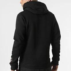 Meilleure affaire ⭐ Sweat Zippé Capuche Finnesota Noir de Geographical Norway 🔔 -Geographical Norway Soldes Boutique geographical norway 310616 FINNESOTA BLACK 20220329T152347 04
