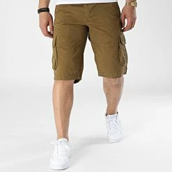 De gros 😉 Short Cargo Pionec Marron de Geographical Norway ⭐ -Geographical Norway Soldes Boutique geographical norway 310633 PIONEC MEN KAKI 20220328T155101 03