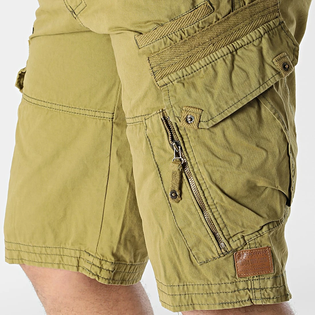 Tout neuf 👍 Short Cargo Pierre Vert Kaki de Geographical Norway 👍 2 Tout neuf 👍 Short Cargo Pierre Vert Kaki de Geographical Norway 👍 – Image 2