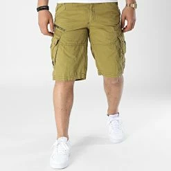 Tout neuf 👍 Short Cargo Pierre Vert Kaki de Geographical Norway 👍 6 Tout neuf 👍 Short Cargo Pierre Vert Kaki de Geographical Norway 👍 -Geographical Norway Soldes Boutique geographical norway 310671 PIERRE MEN MASTIC 20220325T162358 03