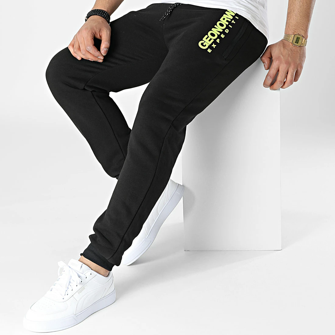 Meilleure affaire 🎁 Pantalon Jogging Moodyear Noir de Geographical Norway 😍 2 Meilleure affaire 🎁 Pantalon Jogging Moodyear Noir de Geographical Norway 😍 – Image 2