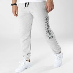 Tout neuf ❤️ Pantalon Jogging Mercredi Gris Chiné de Geographical Norway 😀