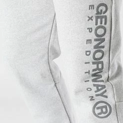 Tout neuf ❤️ Pantalon Jogging Mercredi Gris Chiné de Geographical Norway 😀 -Geographical Norway Soldes Boutique geographical norway 310790 MERCREDI GREY 20220325T155815 03