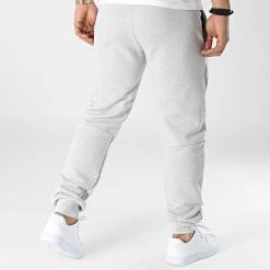Tout neuf ❤️ Pantalon Jogging Mercredi Gris Chiné de Geographical Norway 😀 -Geographical Norway Soldes Boutique geographical norway 310790 MERCREDI GREY 20220325T155816 04