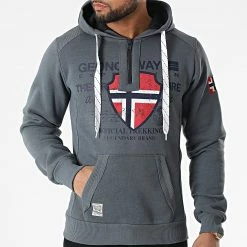Acheter 🎁 Sweat Col Zippé Capuche Govka Gris Anthracite de Geographical Norway 😍 6 Acheter 🎁 Sweat Col Zippé Capuche Govka Gris Anthracite de Geographical Norway 😍 -Geographical Norway Soldes Boutique geographical norway 310908 GOVKA DARK GREY 20220325T130851 03