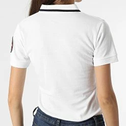 Nouveau ✨ Polo A Manches Courtes Femme Karma Blanc de Geographical Norway ✨ 7 Nouveau ✨ Polo A Manches Courtes Femme Karma Blanc de Geographical Norway ✨ -Geographical Norway Soldes Boutique geographical norway 316725 KARMA WHITE 20220518T151127 04