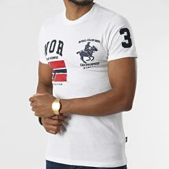 Le moins cher 😀 Tee 👕 Shirt Jequestre Blanc de Geographical Norway 😉 -Geographical Norway Soldes Boutique geographical norway 316741 JEQUESTRE WHITE 20220506T151212 03