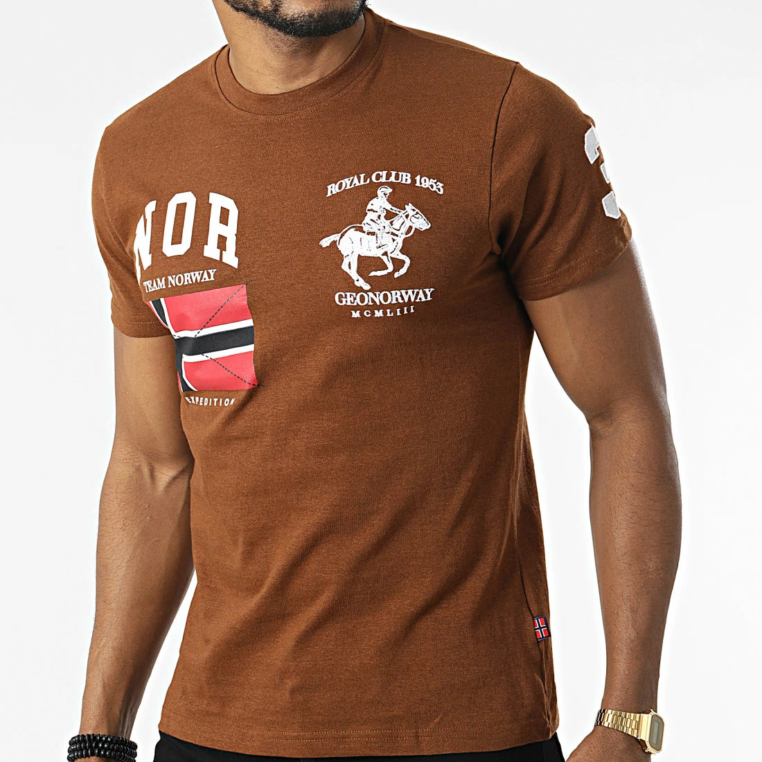 Acheter ✔️ Tee 👕 Shirt Jequestre Marron de Geographical Norway ❤️ 1 Acheter ✔️ Tee 👕 Shirt Jequestre Marron de Geographical Norway ❤️