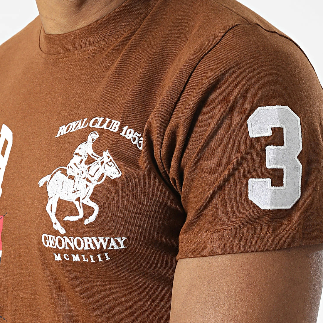 Acheter ✔️ Tee 👕 Shirt Jequestre Marron de Geographical Norway ❤️ 2 Acheter ✔️ Tee 👕 Shirt Jequestre Marron de Geographical Norway ❤️ – Image 2