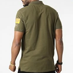 Nouveau 👏 Polo Manches Courtes Kelan Vert Kaki de Geographical Norway ✨ 7 Nouveau 👏 Polo Manches Courtes Kelan Vert Kaki de Geographical Norway ✨ -Geographical Norway Soldes Boutique geographical norway 316755 KELAN KAKI 20220506T151413 04