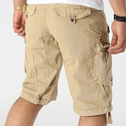 Tout neuf 🎉 Short Cargo Panoramique Basic Beige de Geographical Norway ✨ -Geographical Norway Soldes Boutique geographical norway 316759 PANORAMIQUE BASIC BEIGE 20220502T162046 04