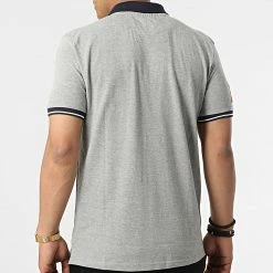 Nouveau 🎉 Polo Manches Courtes Kutta Gris Chiné de Geographical Norway 🎉 -Geographical Norway Soldes Boutique geographical norway 318974 KUTTA BLENDED GREY 20220517T155838 04