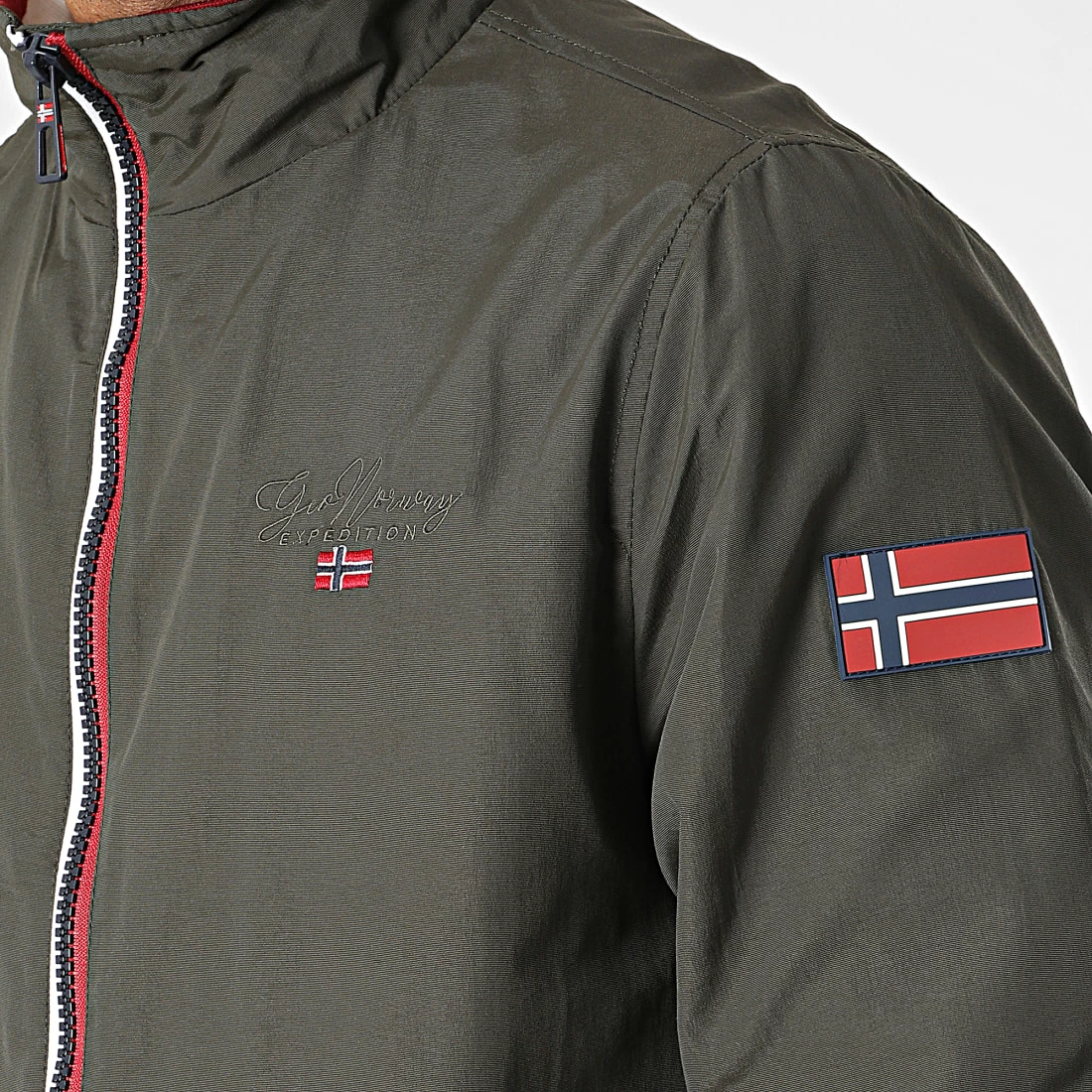 Top 10 🥰 Veste Zippée Benilde Vert Kaki de Geographical Norway ❤️ 2 Top 10 🥰 Veste Zippée Benilde Vert Kaki de Geographical Norway ❤️ – Image 2