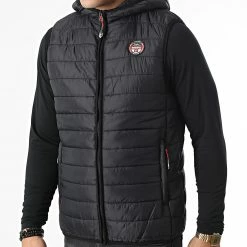 Remise 😀 Doudoune Capuche Vamigo Noir de Geographical Norway 🥰