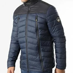 Le moins cher ✔️ Doudoune Borelo Bleu Marine de Geographical Norway 🌟 -Geographical Norway Soldes Boutique geographical norway 346913 BORELO NAVY 20221108T154948 03