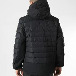 Tout neuf ⌛ Doudoune Capuche Aurelien Noir de Geographical Norway 🎁 -Geographical Norway Soldes Boutique geographical norway 346918 AURELIEN BLACK 20221108T150437 04