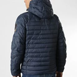 Bon marché 😍 Doudoune Capuche Burator Bleu Marine de Geographical Norway 🔔 -Geographical Norway Soldes Boutique geographical norway 346945 BURATOR NAVY 20221124T090518 04