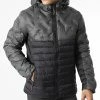 Meilleure vente ⭐ Doudoune Capuche Burator Noir Gris Anthracite de Geographical Norway 🔔