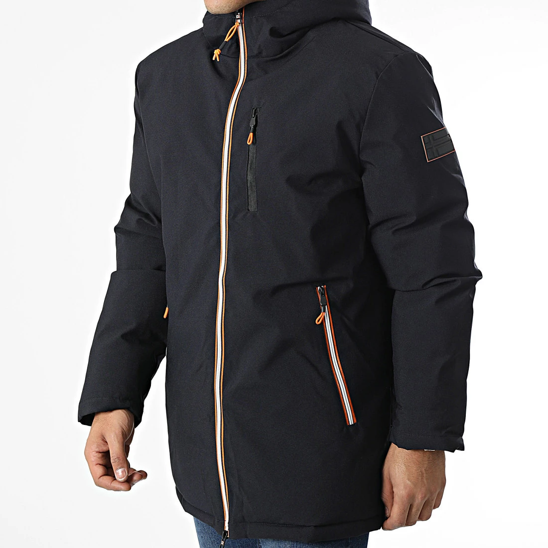 Vente flash 🔥 Parka Capuche Cassim Bleu Marine de Geographical Norway 🌟 3 Vente flash 🔥 Parka Capuche Cassim Bleu Marine de Geographical Norway 🌟 – Image 3
