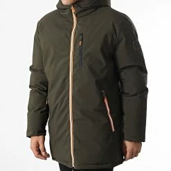 Le moins cher 👍 Parka Capuche Cassim Vert Kaki de Geographical Norway 👍 -Geographical Norway Soldes Boutique geographical norway 346951 CASSIM KAKI 20221108T154858 03