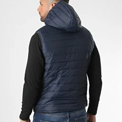 Grosses soldes 🤩 Doudoune Capuche Sans Manches Vamigo Bleu Marine de Geographical Norway ❤️ -Geographical Norway Soldes Boutique geographical norway 347116 VAMIGO HOOD NAVY 20221110T152329 04