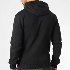 Meilleure vente 😀 Sweat Zippé Capuche Getchup Noir de Geographical Norway 🥰 -Geographical Norway Soldes Boutique geographical norway 347120 GETCHUP BLACK 20221109T155737 04