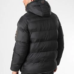 Meilleure affaire 😀 Doudoune Capuche Citernier Noir de Geographical Norway 🤩 -Geographical Norway Soldes Boutique geographical norway 347149 CITERNIER BLACK 20221110T151618 04