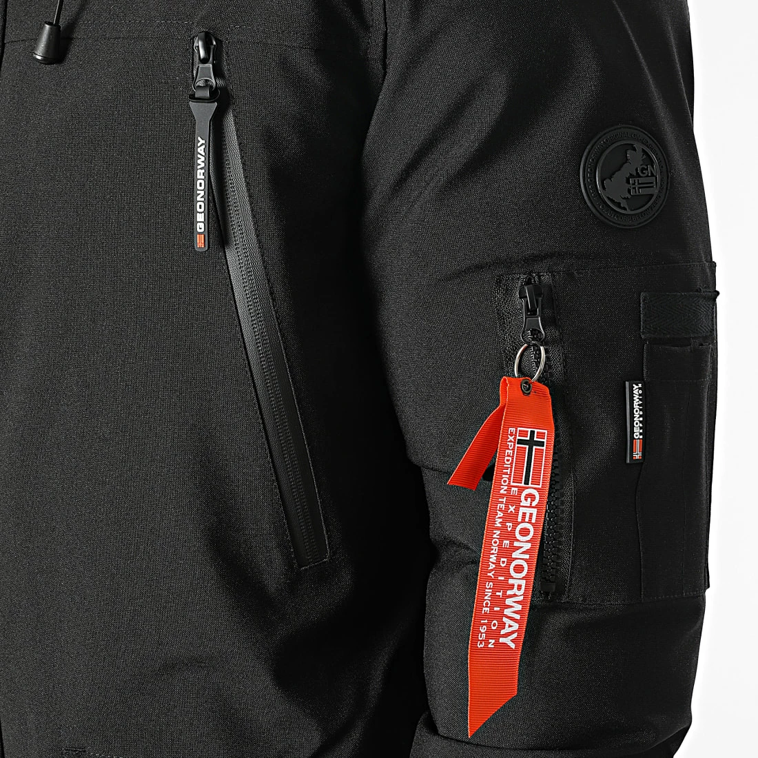 Sortie 💯 Parka Fourrure Arnold Noir de Geographical Norway ❤️ 2 Sortie 💯 Parka Fourrure Arnold Noir de Geographical Norway ❤️ – Image 2