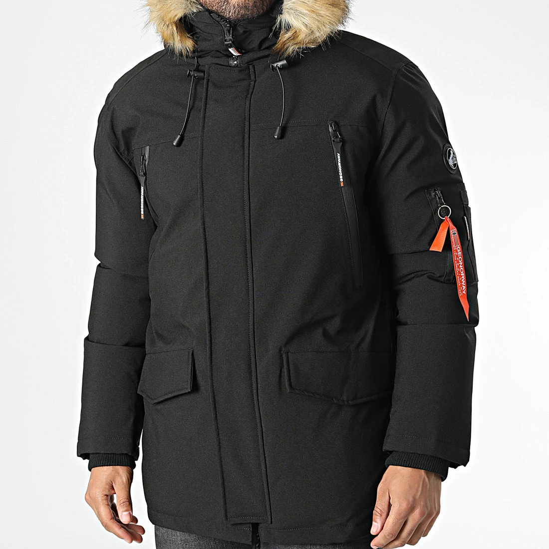 Sortie 💯 Parka Fourrure Arnold Noir de Geographical Norway ❤️ 3 Sortie 💯 Parka Fourrure Arnold Noir de Geographical Norway ❤️ – Image 3